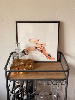 Cocktails Framed Print