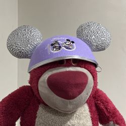 Mickey and Minnie Mouse Disney 100 years Ear Hat for Adults