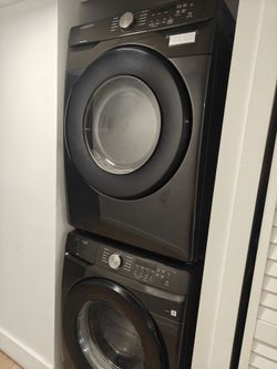 Washer and dryer
