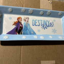 Frozen Themed Serving Or Cosmetic Tray