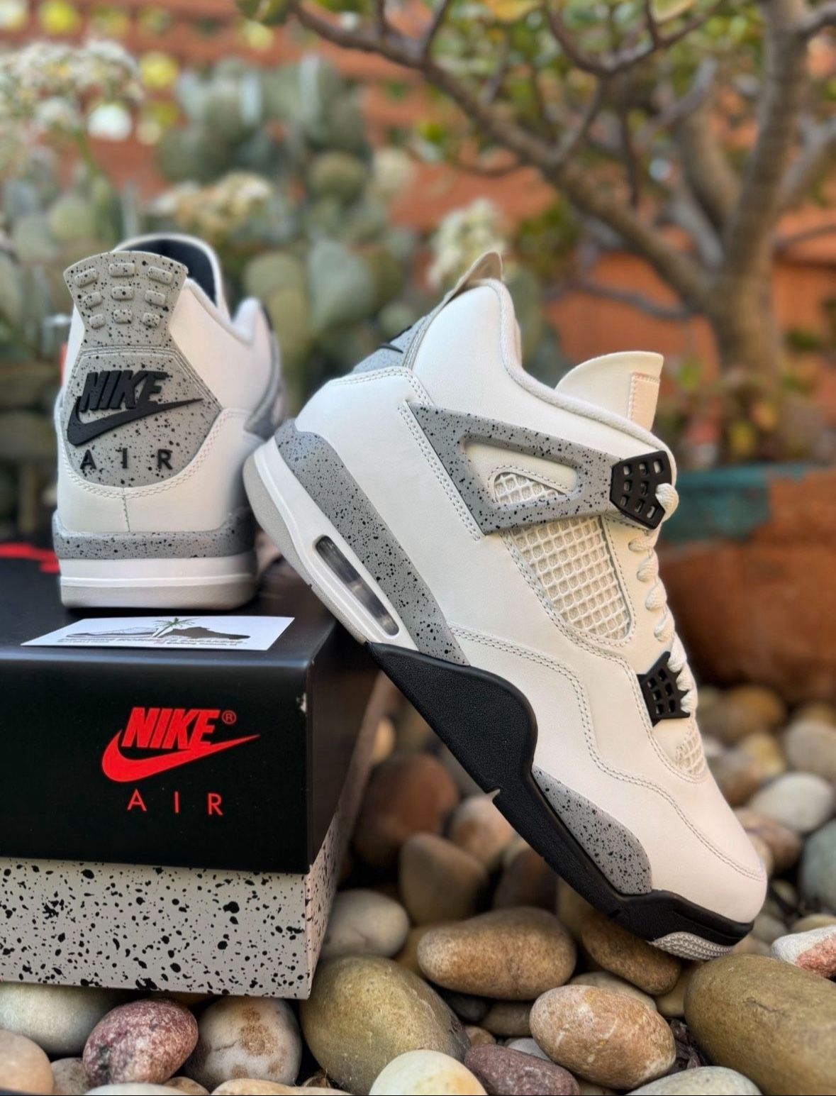 Jordan Retro 4 White Cement Sizes 5y, 8.5-11.5