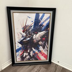 Freedom Gundam Wall Art