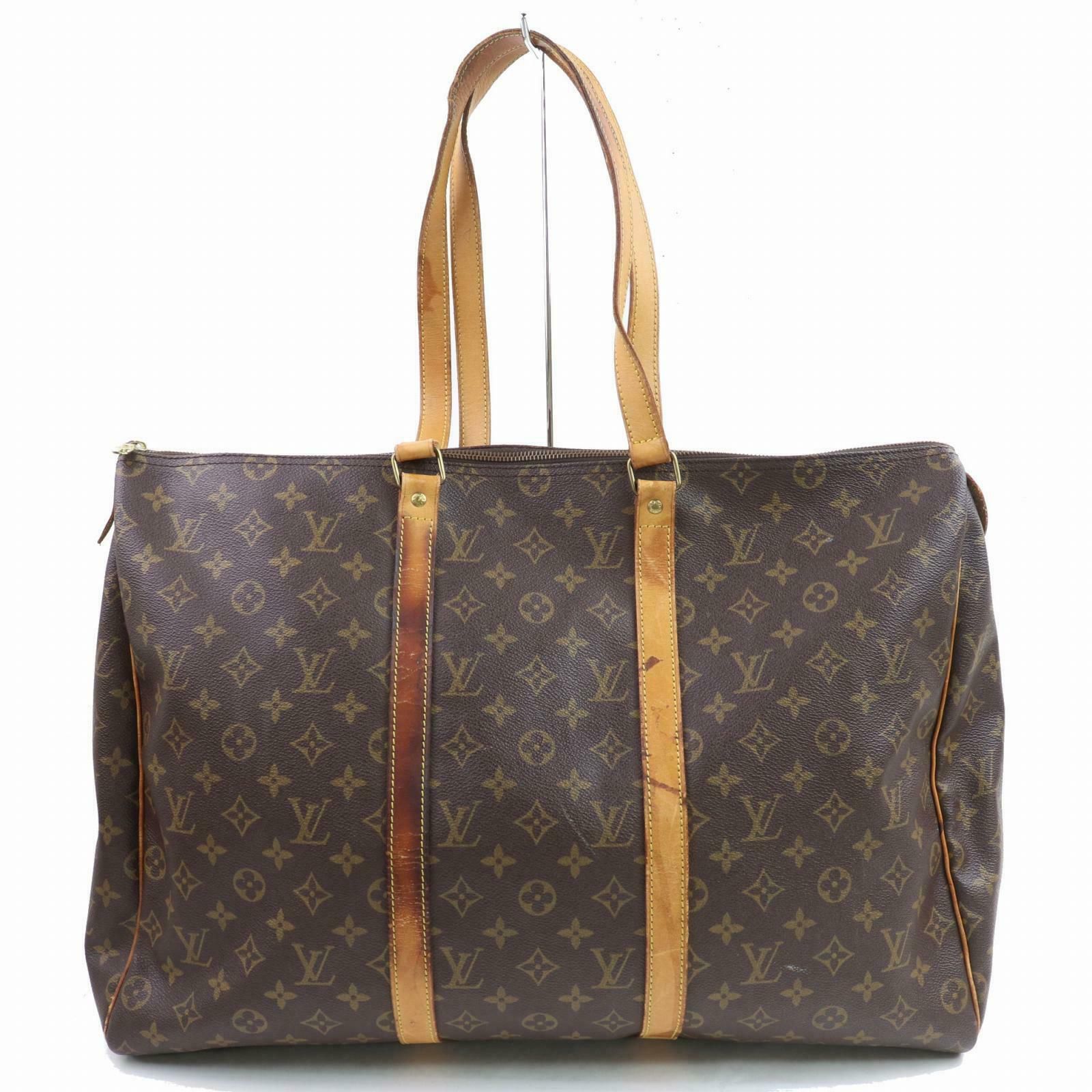 Authentic Louis Vuitton Flanerie 50 M51116 Brown Monogram Shoulder Bag 11344