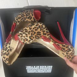 Leopard Heels 
