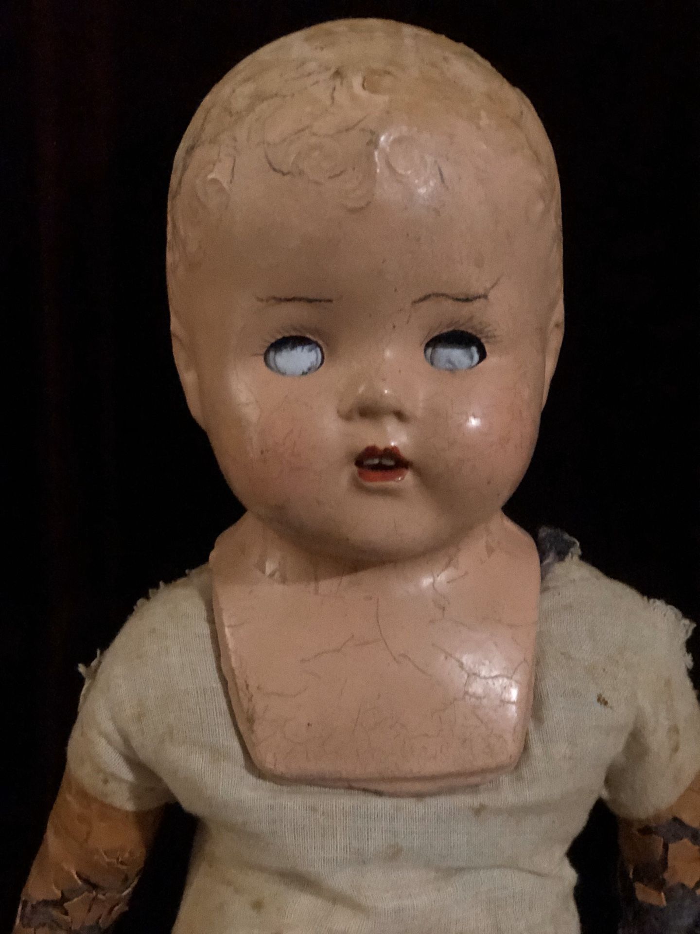 Creepy Antique Doll