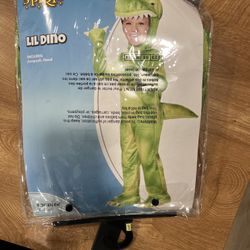 3t-4t Little Dino Costume 