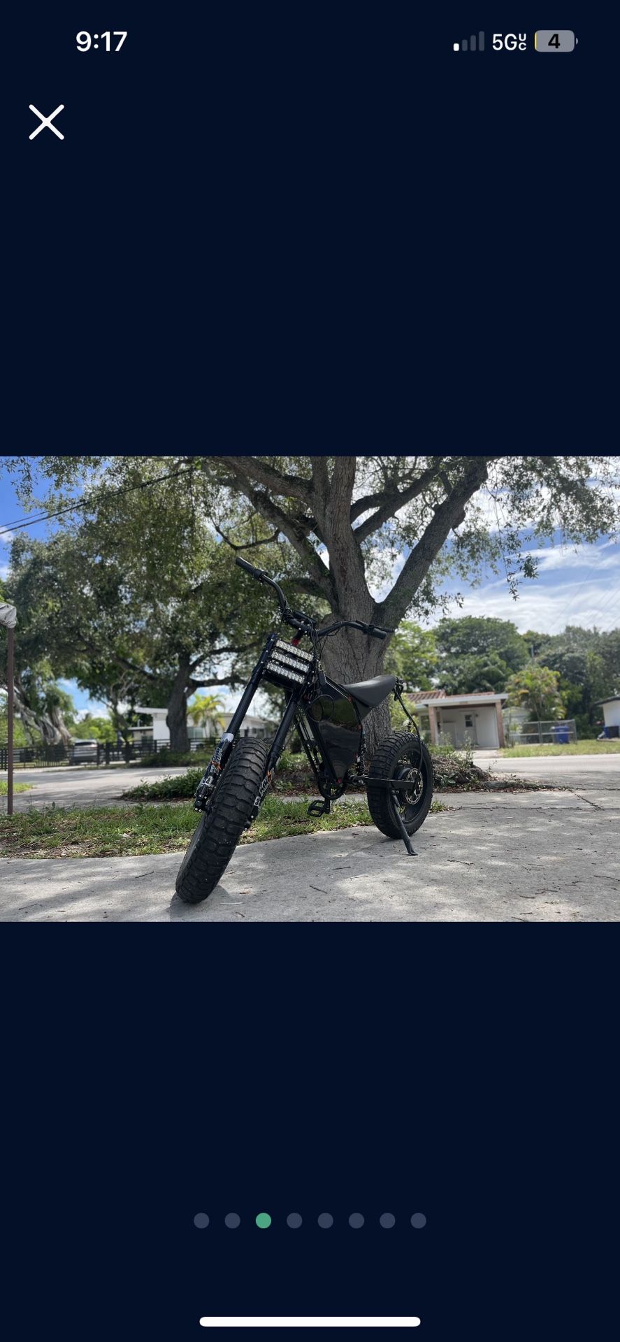 2025 STEALTH BOMBER E-BIKE $1700 Cash Need Gone Today