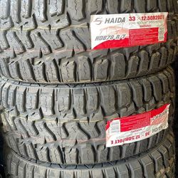 LT 33 1250 20 RT NEW SET OF TIRES