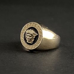 Medusa Ring 14K Gold Plated on 925 Sterling Silver