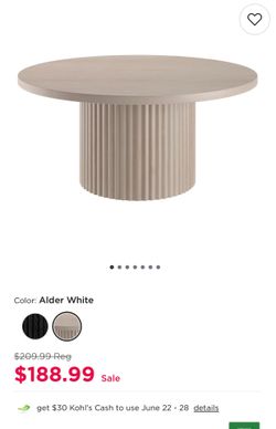 New round coffe table