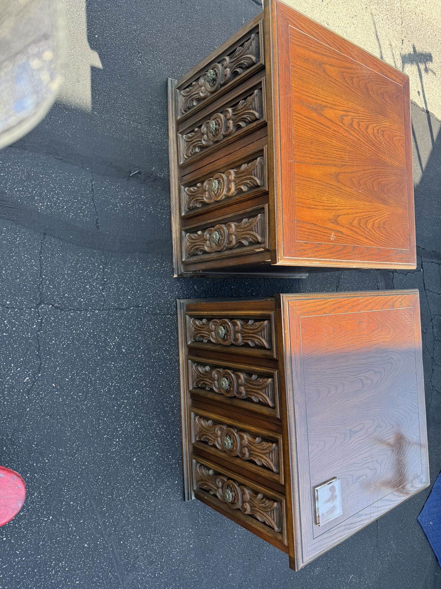 vintage wooden Side Tables 