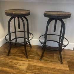 Rustic Bar Stools