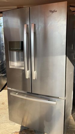 Whirlpool 3-Door Stainless Steel Refrigerator
