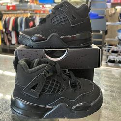 Air Jordan 4 Retro Toddler Black Cat