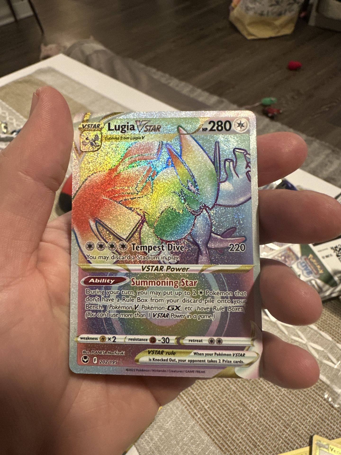 Lugia VSTAR Silver Tempest