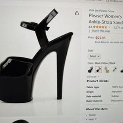 Pleaser Heels Size 8 New