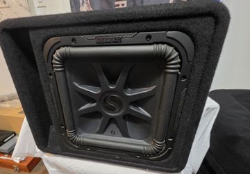 Kicker 44VL7S122 12" 1500w L7 Solo-Baric L7S Loaded Ported Sub Enclosure Box