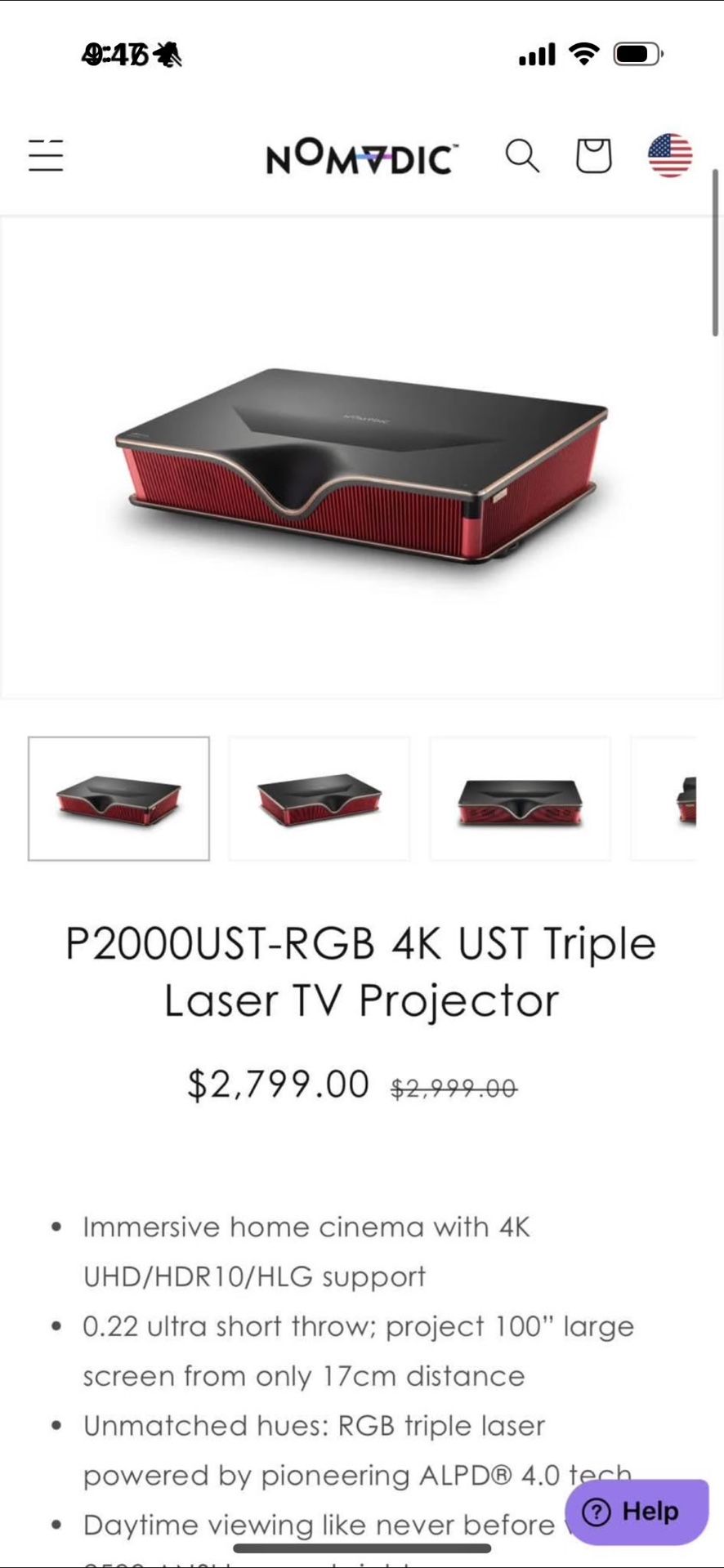 4k Best Quality Projector