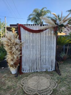 Boho Wooden Arch