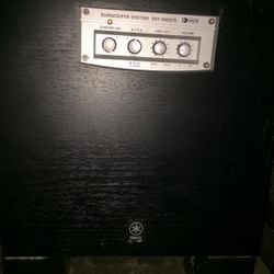 I Yamaha home woofer