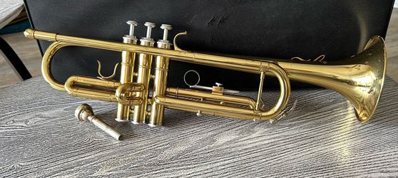 Trumpet with carry case, complete with mouthpiece- Low Price. Only $35