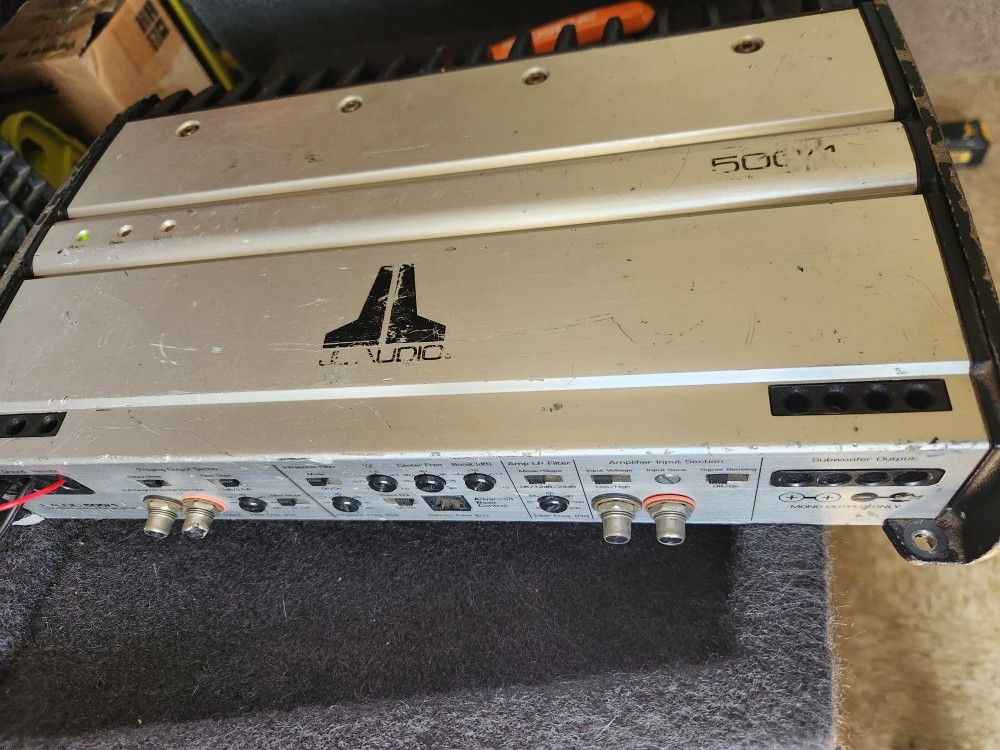 AMPLIFICADOR JL AUDIO 500.1 PARA ARREGLAR