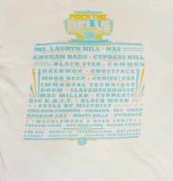 Vintage 2011 Rock The Bells Tour Lineup Tee (Size L) 🎤🔥