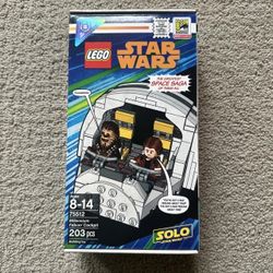 LEGO Star Wars 2018 SDCC Millennium Falcon Cockpit Solo 75512 New Sealed LE 3000
