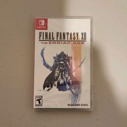 Final Fantasy 12 Zodiac Age BRAND NEW