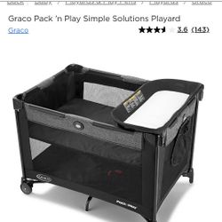 Graco Pack And Play Crib With Diaper Changing 