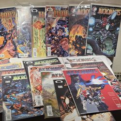 Micronauts Image/DDP Comic Lot (19 Issues) – w/Karza Miniseries & Marshal Law