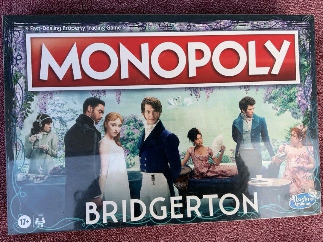New Monopoly Bridgerton Board Game Hasbro 