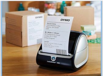 Dymo LabelWriter 4XL Thermal Label Printer, 4x6 shipping labels - Black