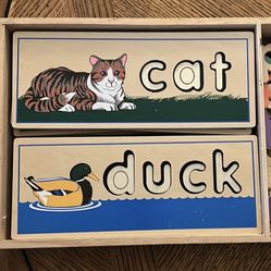 Melissa & Doug: See & Spell Educational Activity Set (partial)