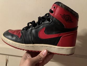 1985 AIR JORDAN 1 ORIGINAL BRED