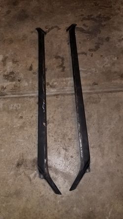 1985-1989 Toyota Mr2 AW11 OEM Left+Right Front Windshield Exterior A Pillar Trim Molding