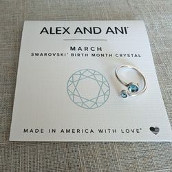 Sterling Silver Alex And Ani Ring 
