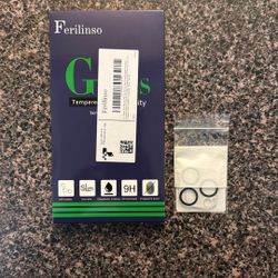 Ferilinso Tempered Security Screen Protector Glass for iPhone 14 Pro Max 