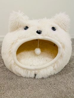 Cat bed and litter box