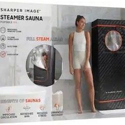 NEW Sharper Image - Steamer Sauna Portable Spa