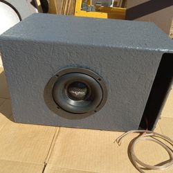 SKAR Subwoofer In Ported Enclosure- See Pictures 