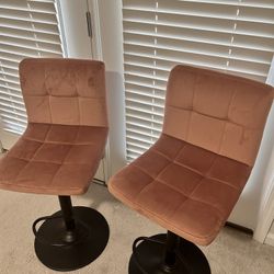 Pink Bar Stools