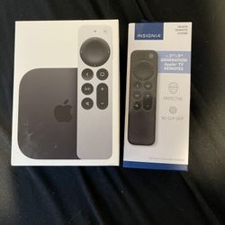APPLE TV and REMOTE COVERS (unopened) 