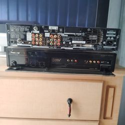 Panasonic TV With Two Pioneer Elite Media Receiver 