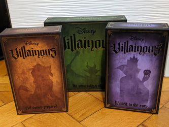 Villainous board game set- brand new unopened