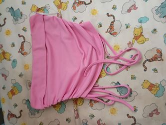 Pink crop top