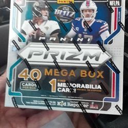 🏈🏈🏈Prizm NFL Football Mega Box🔥🔥 Just Released BRAND NEW UNOPENED FACTORY SEALED‼ Only $85
