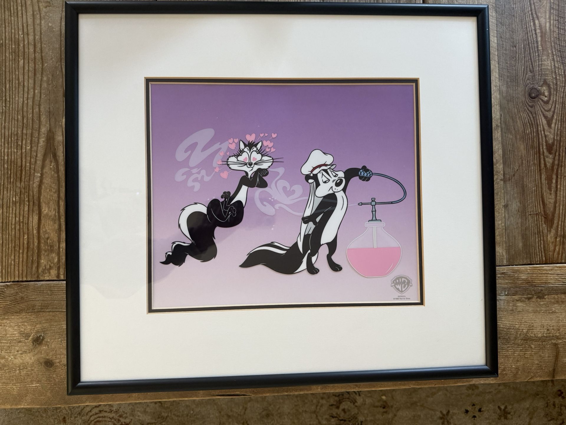 Vintage Warner bros Art - Pepe Le Pew Loves You