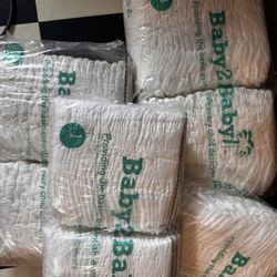 4 Packets Baby Diapers 