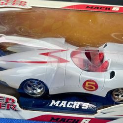 Speed Racer Mach 5 Scale 1:32 Jada 2008 Die Cast Car Sealed In Box BRAND NEW